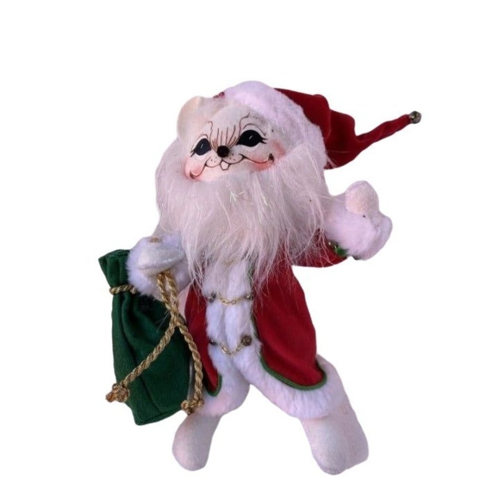 ANNALEE CHRISTMAS Santa Mouse  Beautiful figurine